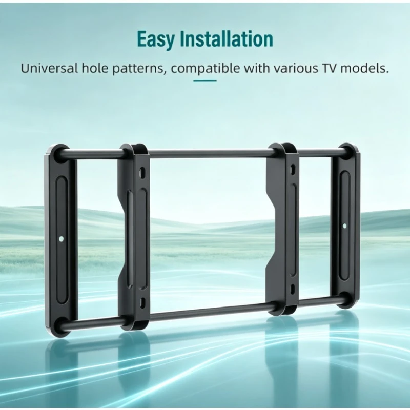 FY Universal TV Wall Mount Bracket Heavy Duty Fixed Flat Panel Holder for 32 to 80 Inch LED LCD Screens VESA Compatible
