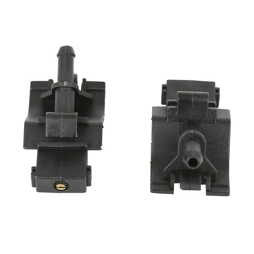 

2 шт. автомобильные аксессуары для Toyota Camry 85381-12300, насадка для омывателя лобового стекла, черный спрей, 48x24x27 мм, детали, оборудование