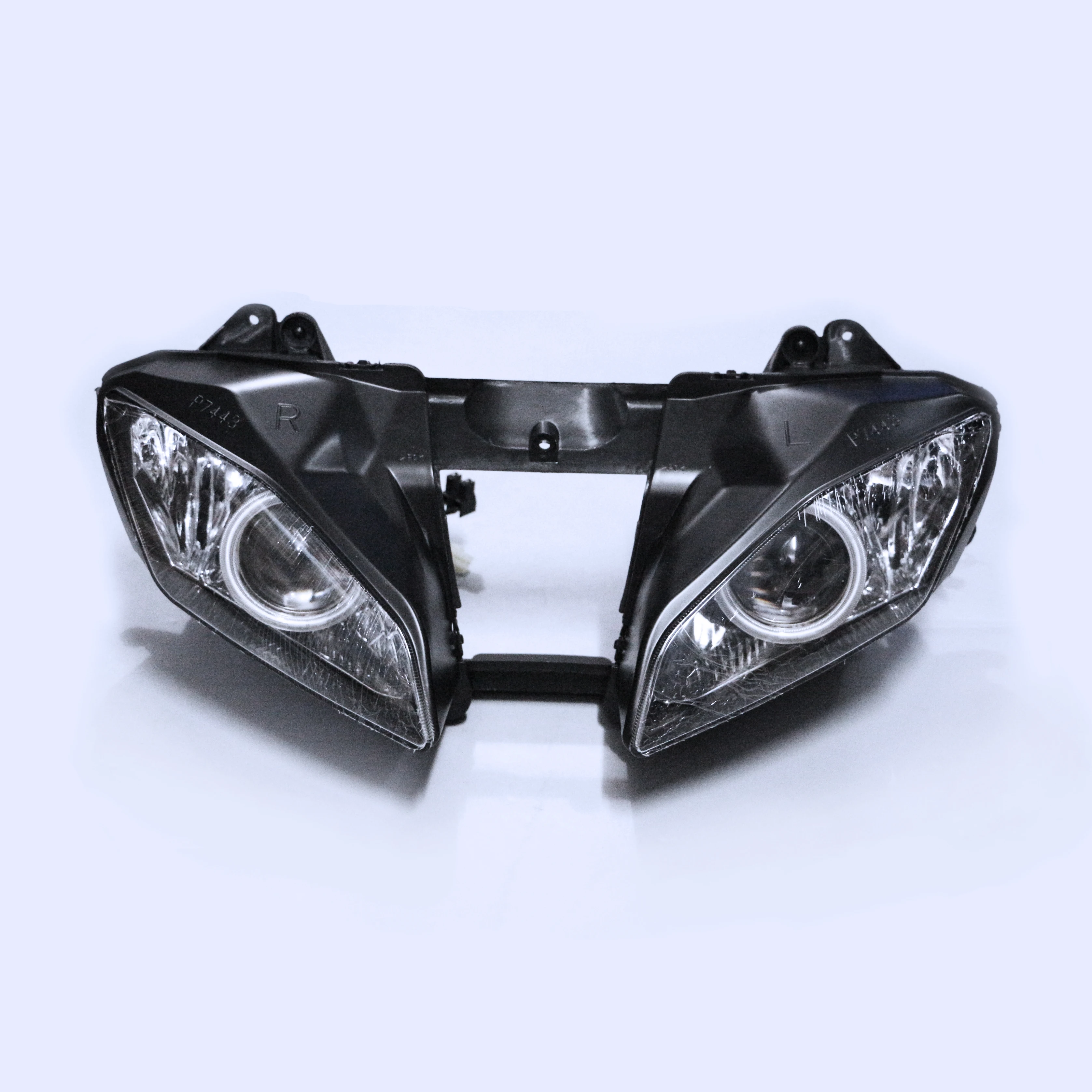 Fit for YAMAHA 2008 - 2016 YZF-R6 Motorcycle Demon Angel Eye HID Projector Headlight YZF R6 2009 2010 2011 2012 2013 2014 2015