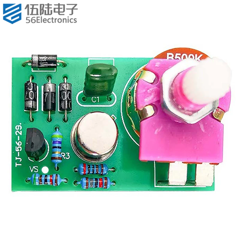 

Soldering DIY Kit Single Junction Transistor SCR Table Lamp BT33 Dimming Welding Kit for Teaching and Training Parts