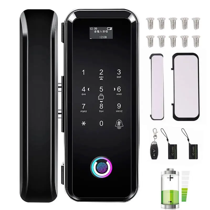 

Smart Door Lock Touchscreen Door Lock Keyless Entry Lock Code Door Lock With Touch Keypad Anti-Peeking Password Auto Lock