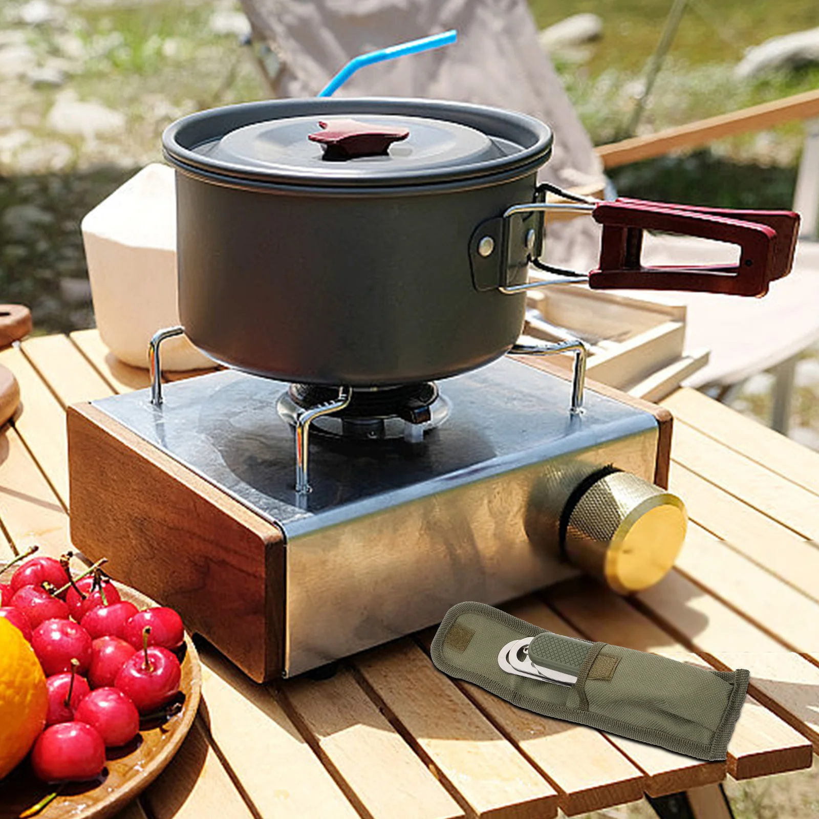 

1 set 1 Set Stainless Steel Spoon Fork Cutter Kit Ergonomic Tableware For Home Party Hotel Camping Dining Heavy Duty Kitchen