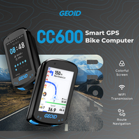 Geoid CC600 Bike Computer Color screen Smart Navigation GPS Wireless Bicycle Speedometer WIFI ANT+ 11 Languages Cycling Odometer