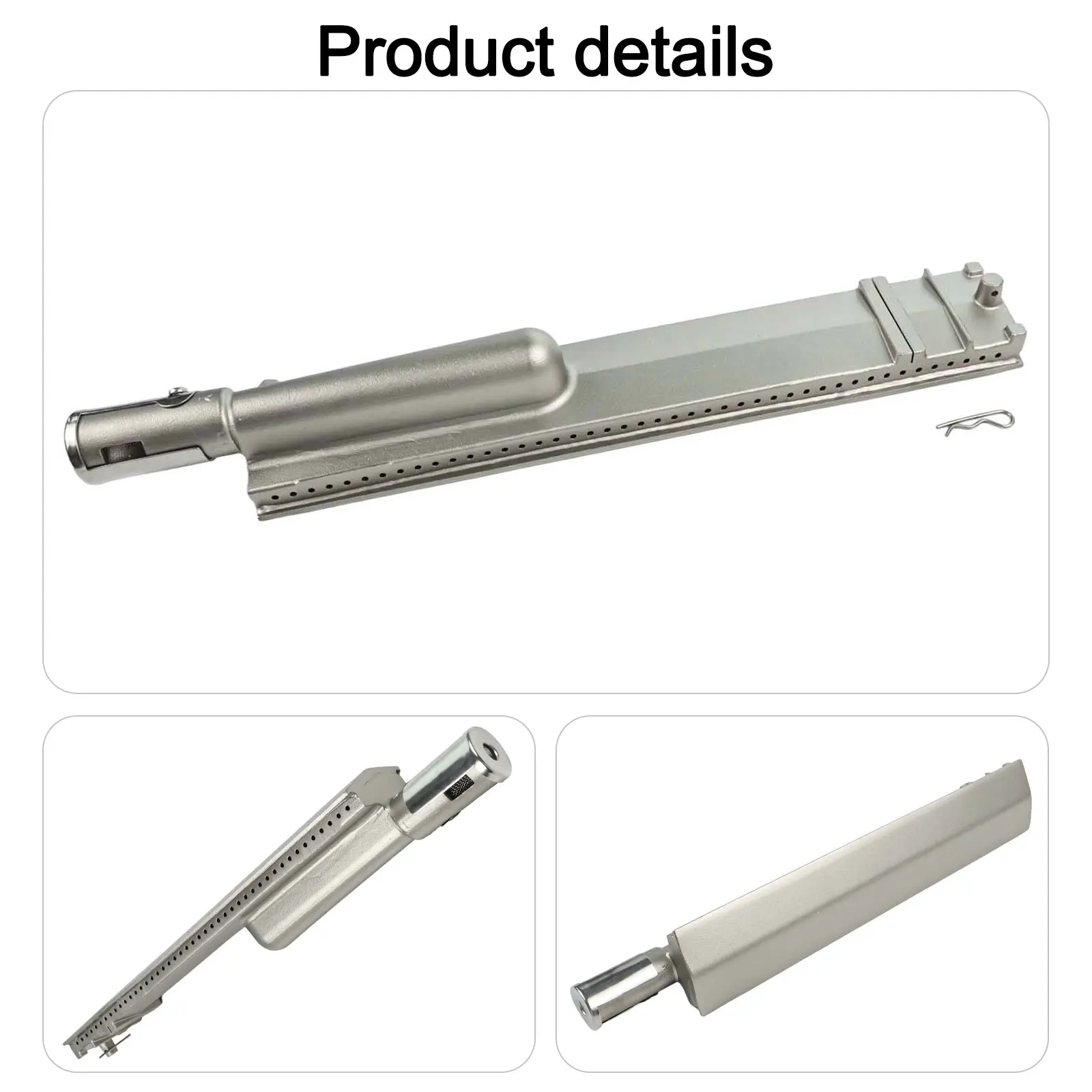 

304 Stainless Steel Burner Bbq Gas BBQ Replacement Burner 2.1 Inches High 3.1 Inches Wide Perfect For Grilling