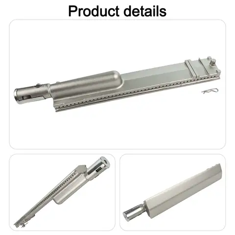 304 Stainless Steel Burner Bbq Gas BBQ Replacement Burner 2.1 Inches High 3.1 Inches Wide Perfect For Grilling