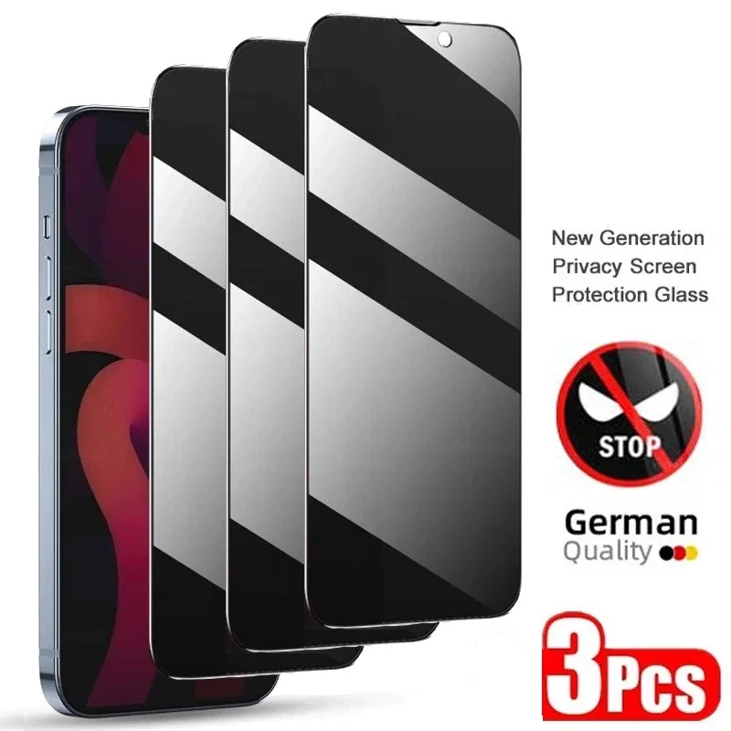 

3 шт. защитное стекло для Xiaomi Poco X4 M4 Pro F3 5G X3 X5 M2 Pro F3 M5 Anti-Spy для Xiaomi Poco F4 X4 GT Защитная пленка для экрана