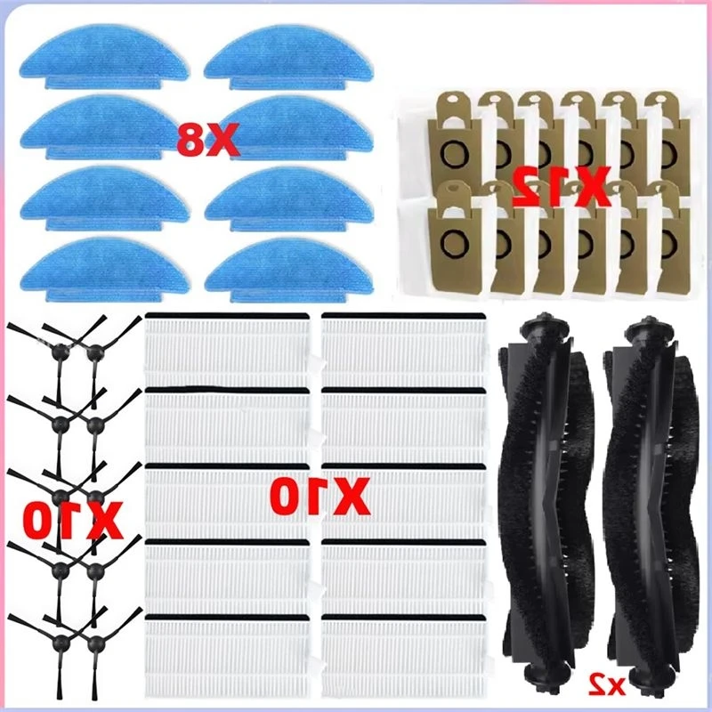 [NEW!A38F】 For Everybot Q3 Plus/Q3 TESLA AI300 PLUS Mop Cloth Made Of High Quality Materials