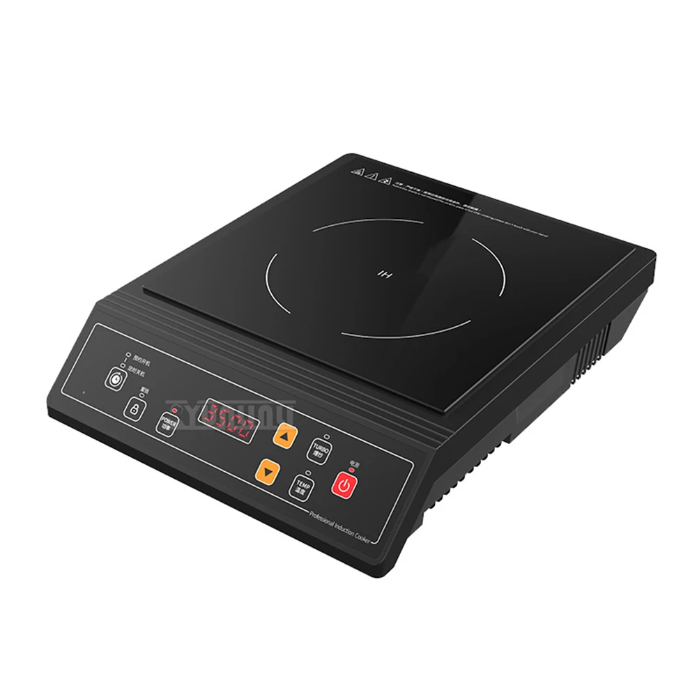 عالية الطاقة 3500 واط طباخ التعريفي التجاري شقة أعلى موقد التعريفي للمطبخ استخدام خيارات الجهد 220 فولت/110 فولت #6