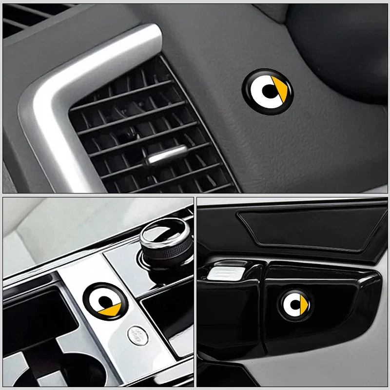 Car Door Keyhole Guard Decal Anti-Scratch Lock Protection Accessories for Smart Fortwo 451 Forfour 450 453 Roadster
