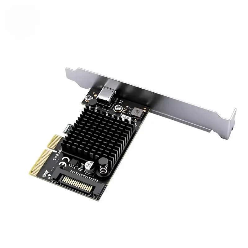 SSU USB‑C 3.2 Gen 2x2 PCI‑e Gen 3 X4 Type‑C Expansion Card 20Gbps ASM3242 Chipset No External Power Plug&Play No Driver for