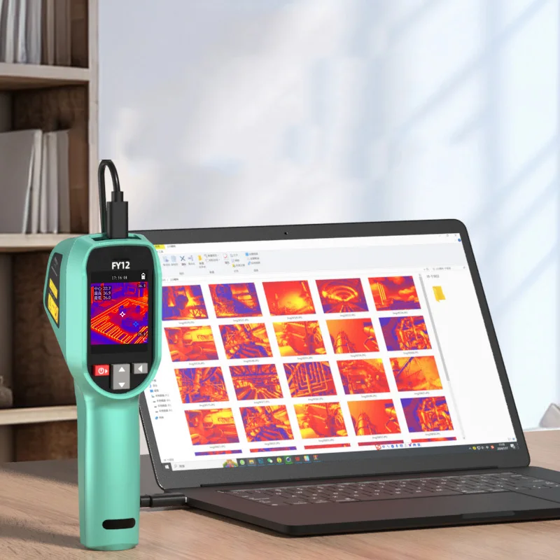 كاميرا تصوير حراري احترافية، -20 ℃ ~550 ℃   جهاز تصوير حراري بالأشعة تحت الحمراء عالي الدقة للكشف عن خطوط الأنابيب