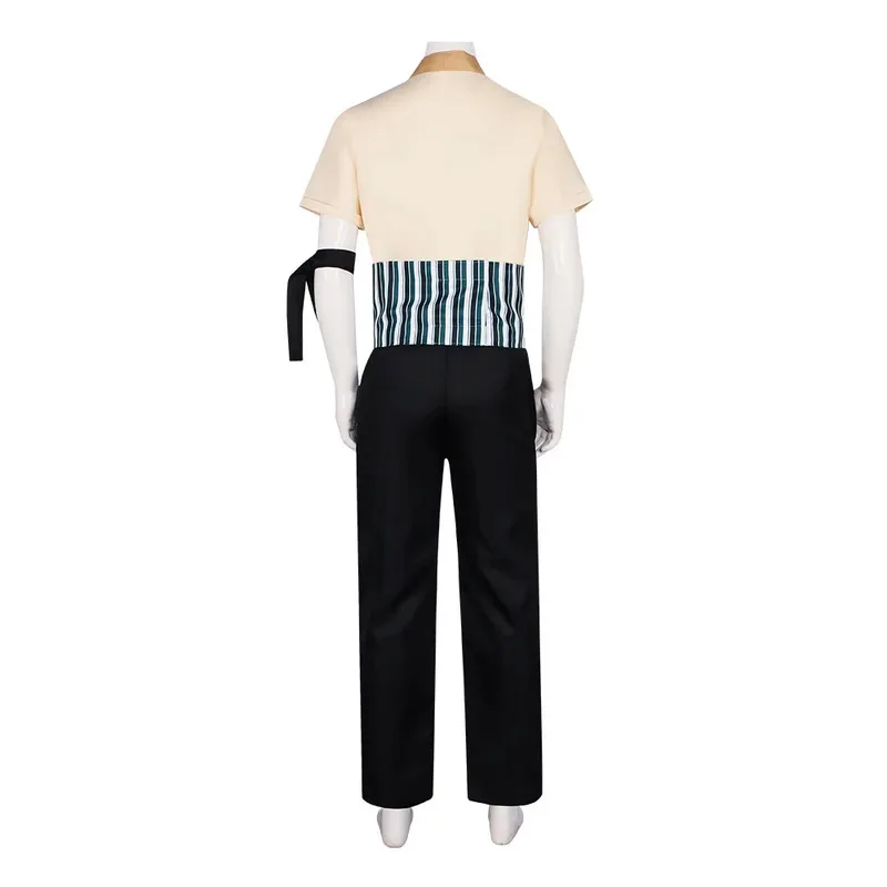 

2025 aaa фильм один Ророноа Зоро косплей костюм кусок аниме рубашка брюки наряд фантазия мужская карнавальная праздничная одежда на Хэллоуин