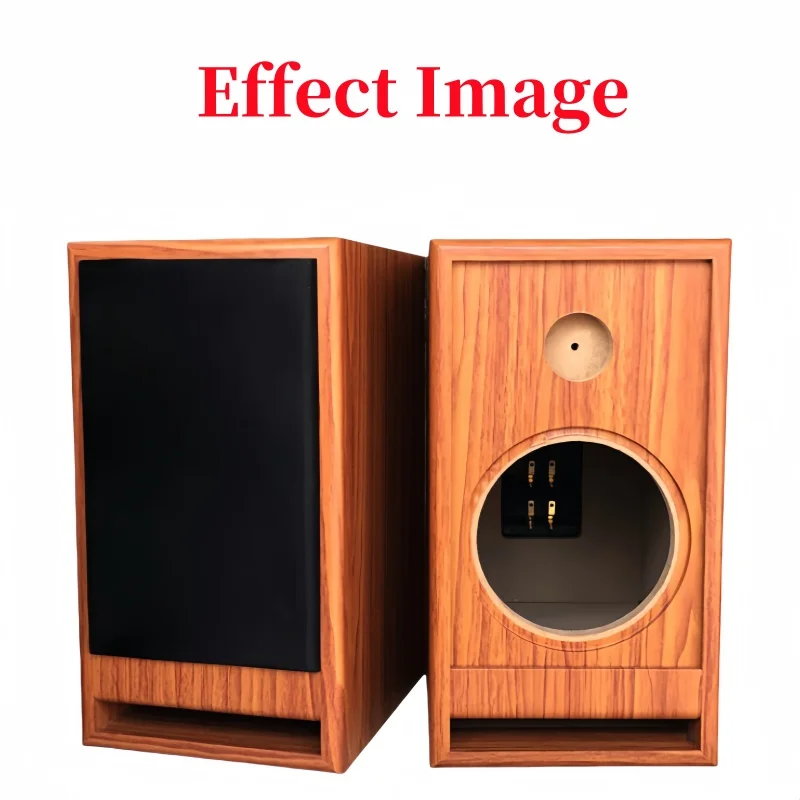 DIY Audio Modification,6.5-inch(146/168mm)Speaker Empty Box Body,Car/Home High Low Sound Speaker Maze Box,Wooden Speaker Housing