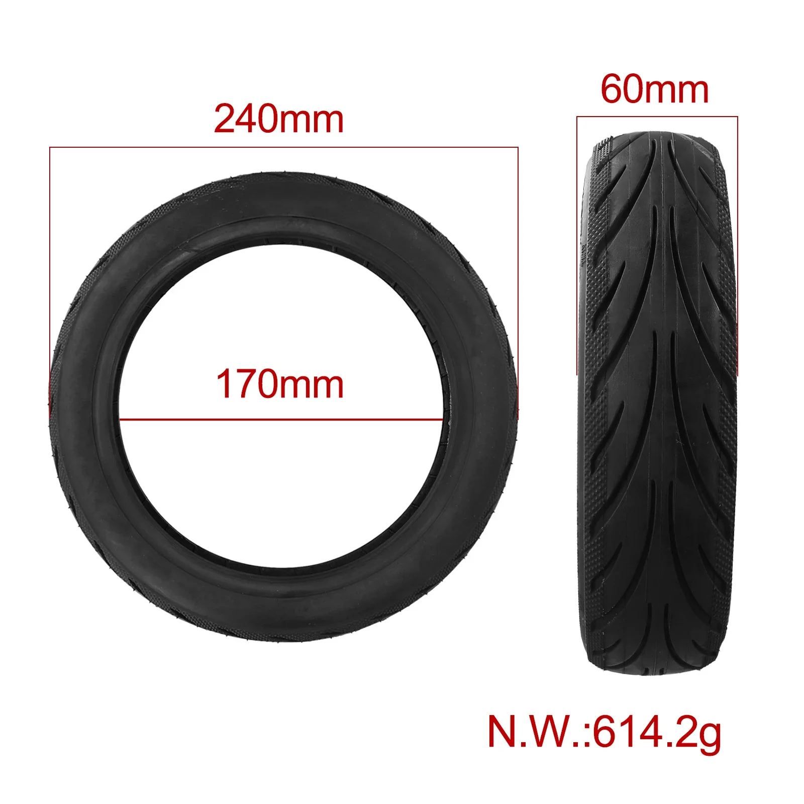 

High Performance 10 Inch Tubeless Tyre for Enhancing the Speed and Control of Your For Ninebot Max G2 G65 Electric Scooter