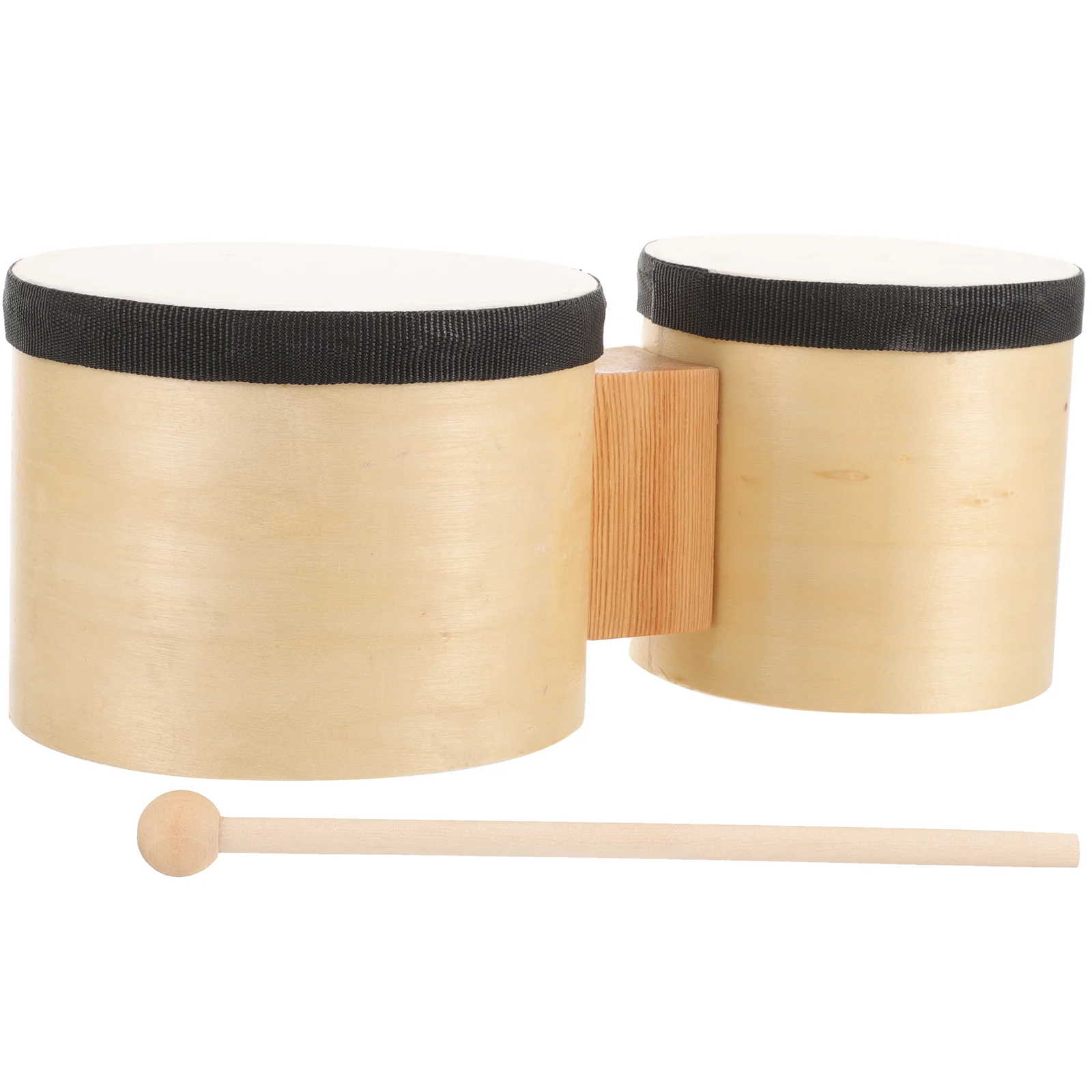 Hand Drum Instrument Kindergarten Early Education Class Dance Percussion 4 Inches 5 Wood Music Accessory