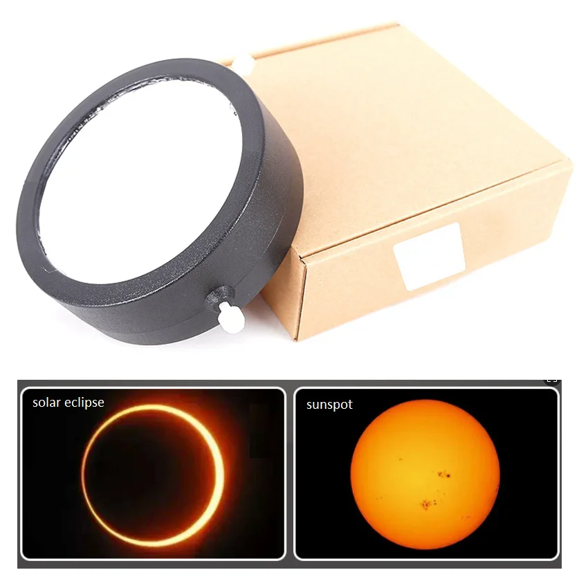 Filtre solaire pour télescope astronomique 50-118 mm, film solaire Astrosolar, sécurité solaire, observation des taches solaires, de la corona, des tempêtes, des éclipses, astrophotographie