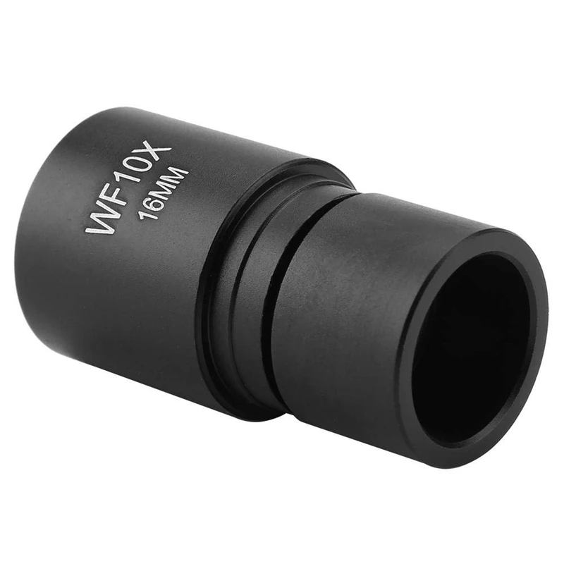 Microscope Eyepiece Lenses, DM-R001 WF10X 16Mm Eyepiece For Biological Microscope Ocular Mounting 23.2Mm With Scale 0.1Mm