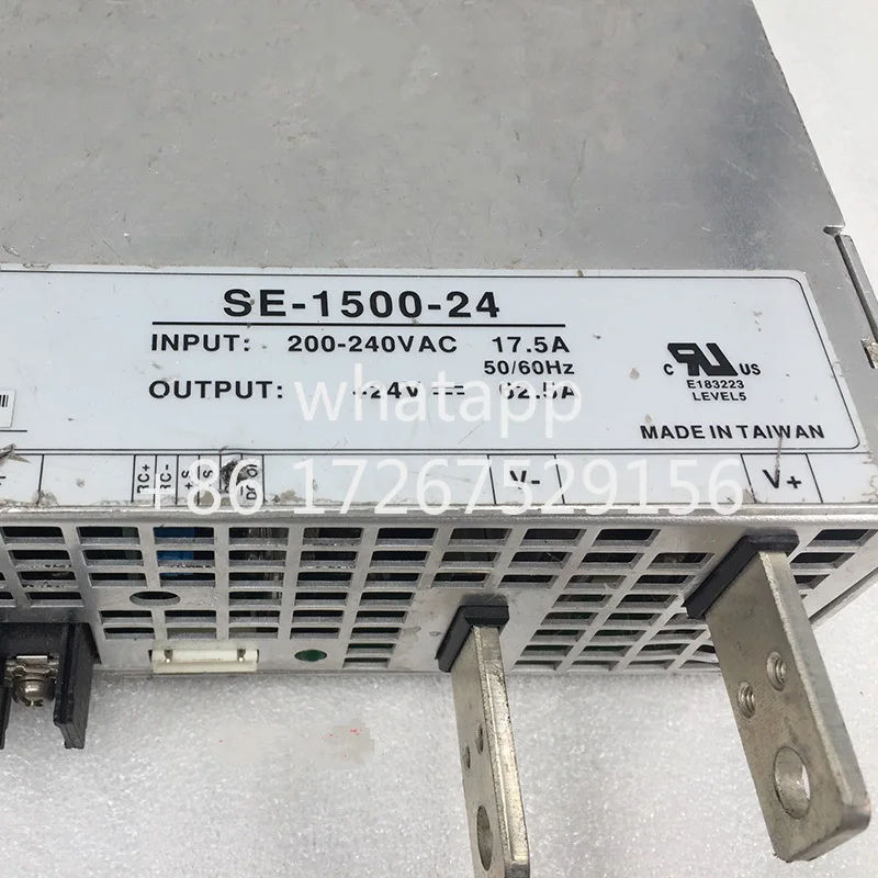 SE-1500-24 24V 62.5A 1500W For MW Switching Power Supply 100% Tested Fast Ship