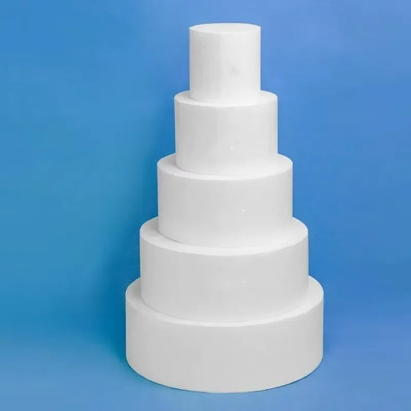 Customized 4-50 inch virtual cake mold basic design artificial cake display sample baking pastry tool cream cake