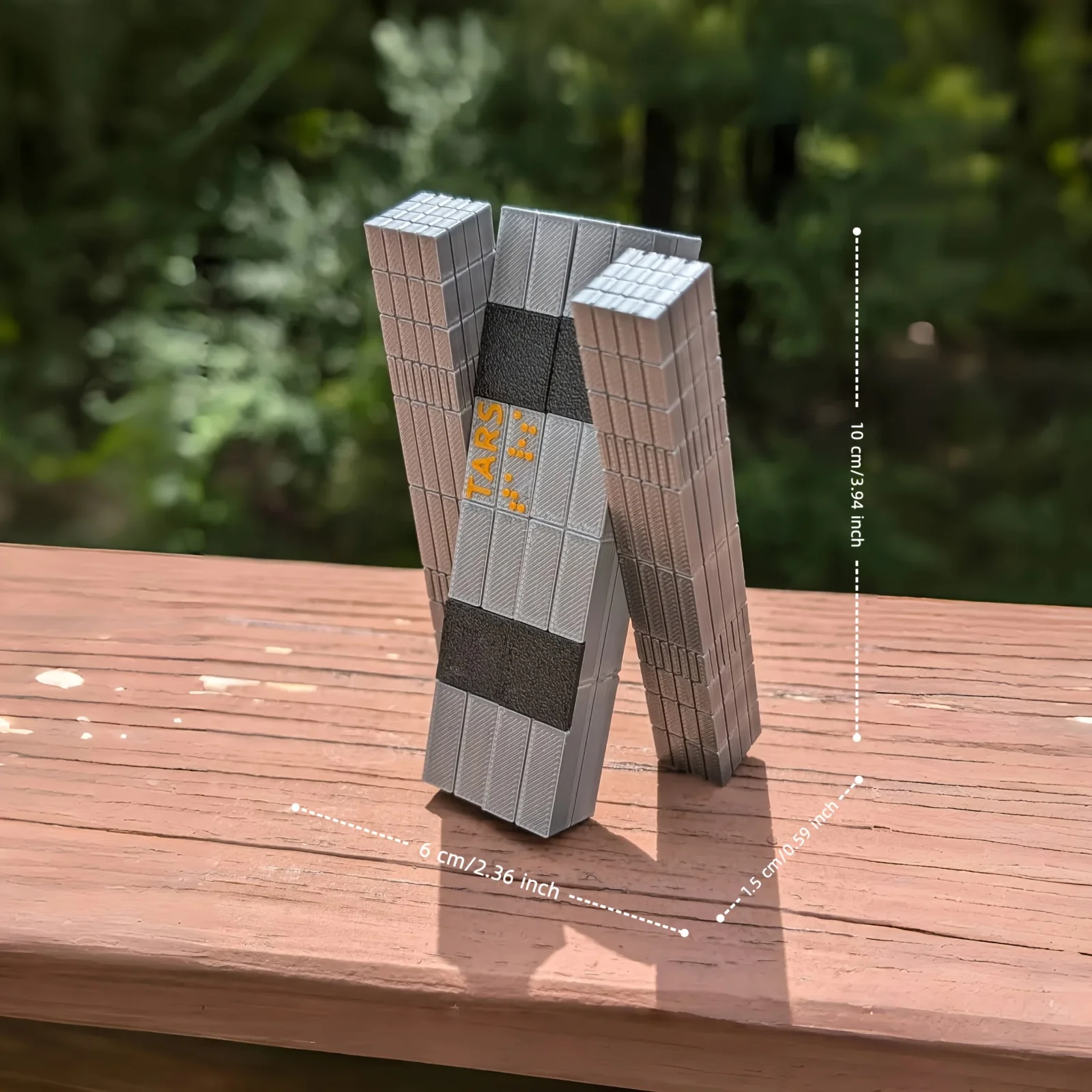 TARS フィギュア インターステラー インターステラー映画のロボットTARSカスタムフィギュアは本物のレゴで