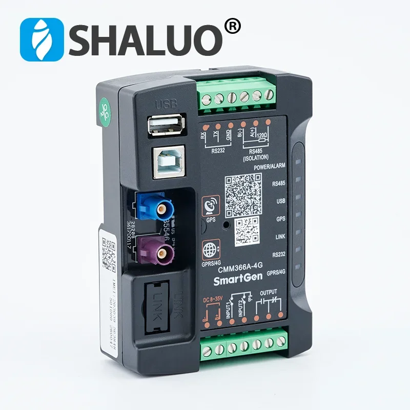 Smartgen CMM366A-4G وحدة اتصالات مراقبة الخادم السحابي تحقق المولد (مع SCI) الاتصال بالإنترنت #3