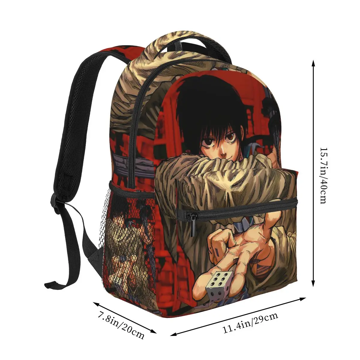 Sakamoto Days Daily Four Village Week Japanese Student Backpack School Bag Daypack for Men Women Fashion Bookbag Shoulder Bags