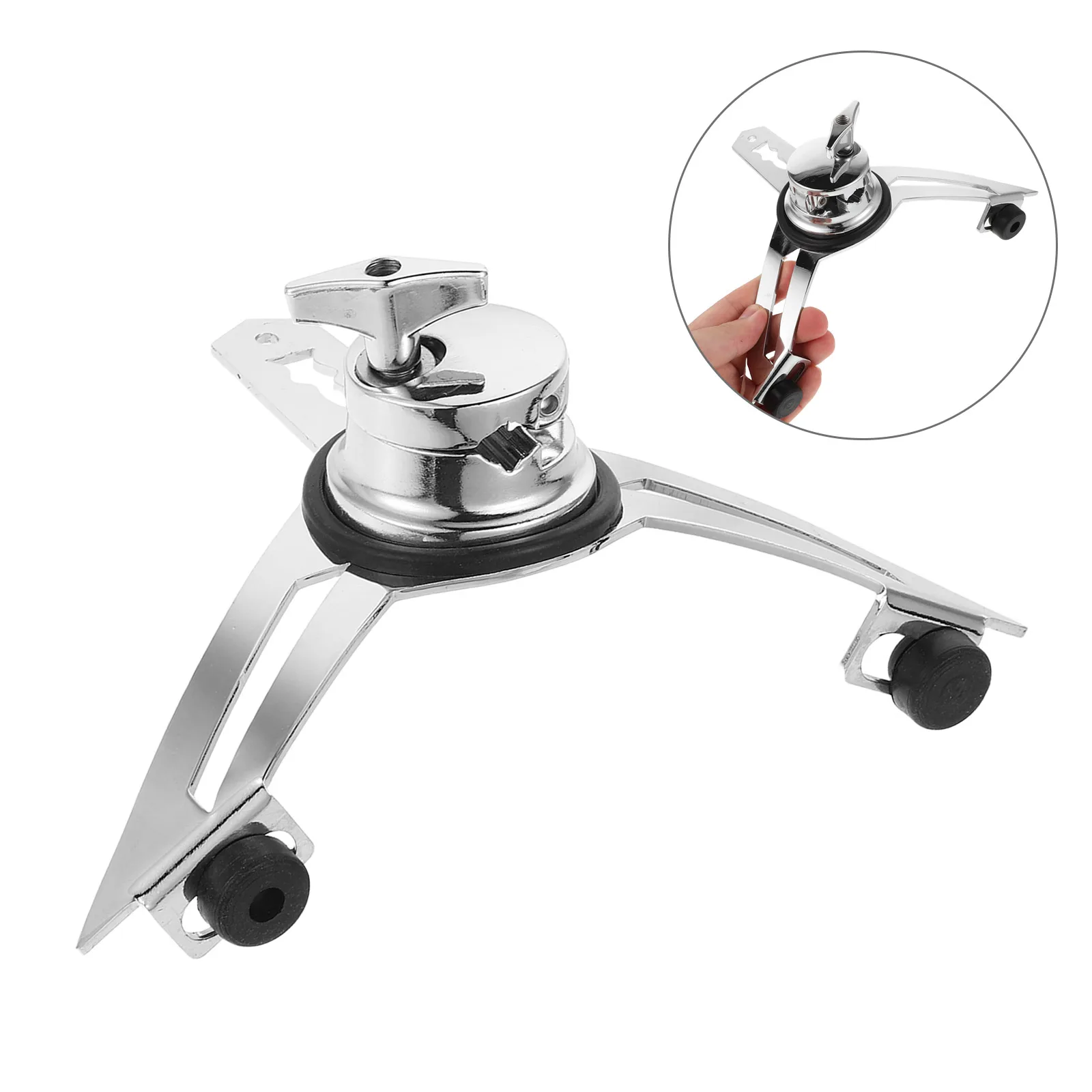 

12 Inches Metal Tom Drum Holder Bracket Drum Rim Hanger For Percussion Instruments Durable Suspension Mount Stand Live