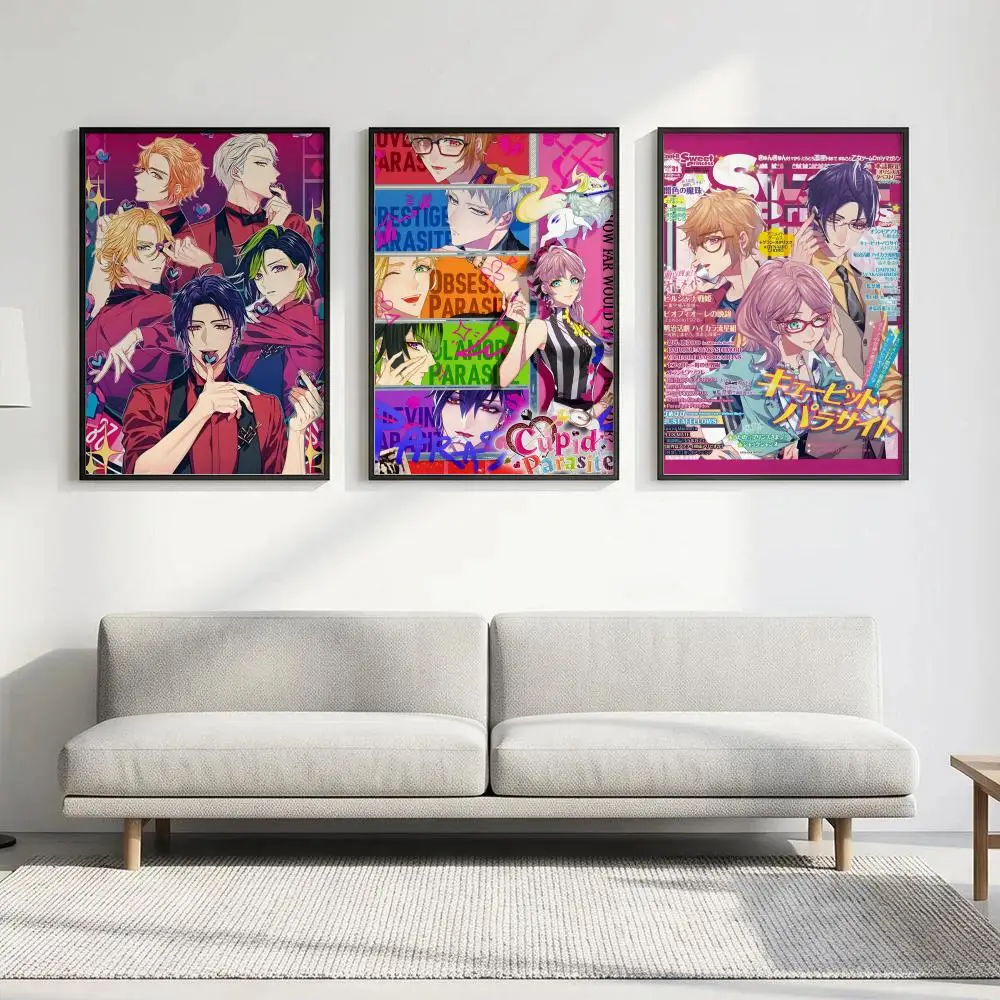 Poster HD art, waterproof, sticky wall, home decoration (living room, bedroom, bar), aesthetic Game Cupid Parasite