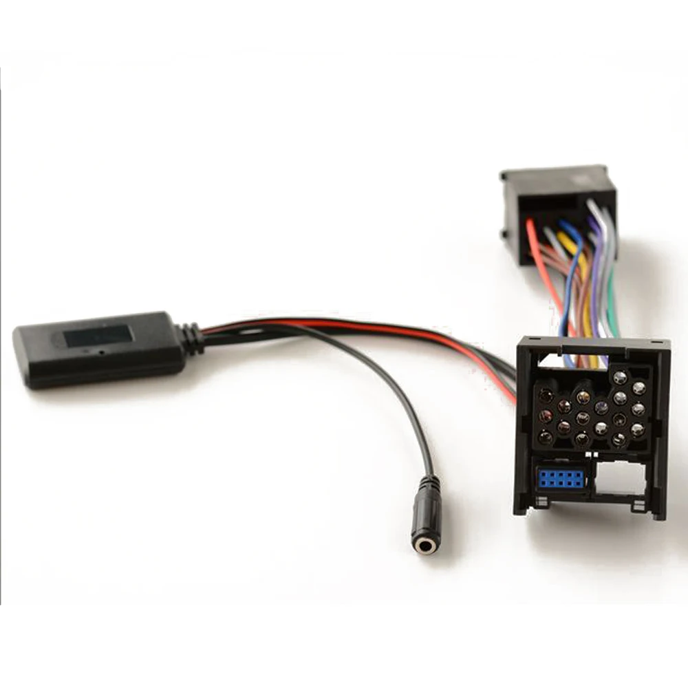 10-pinowy adapter stereo Bluetooth AUX Samochodowe gniazdo multimedialne stereo kompatybilne z akcesoriami samochodowymi BMW E46 — zdjęcie 4