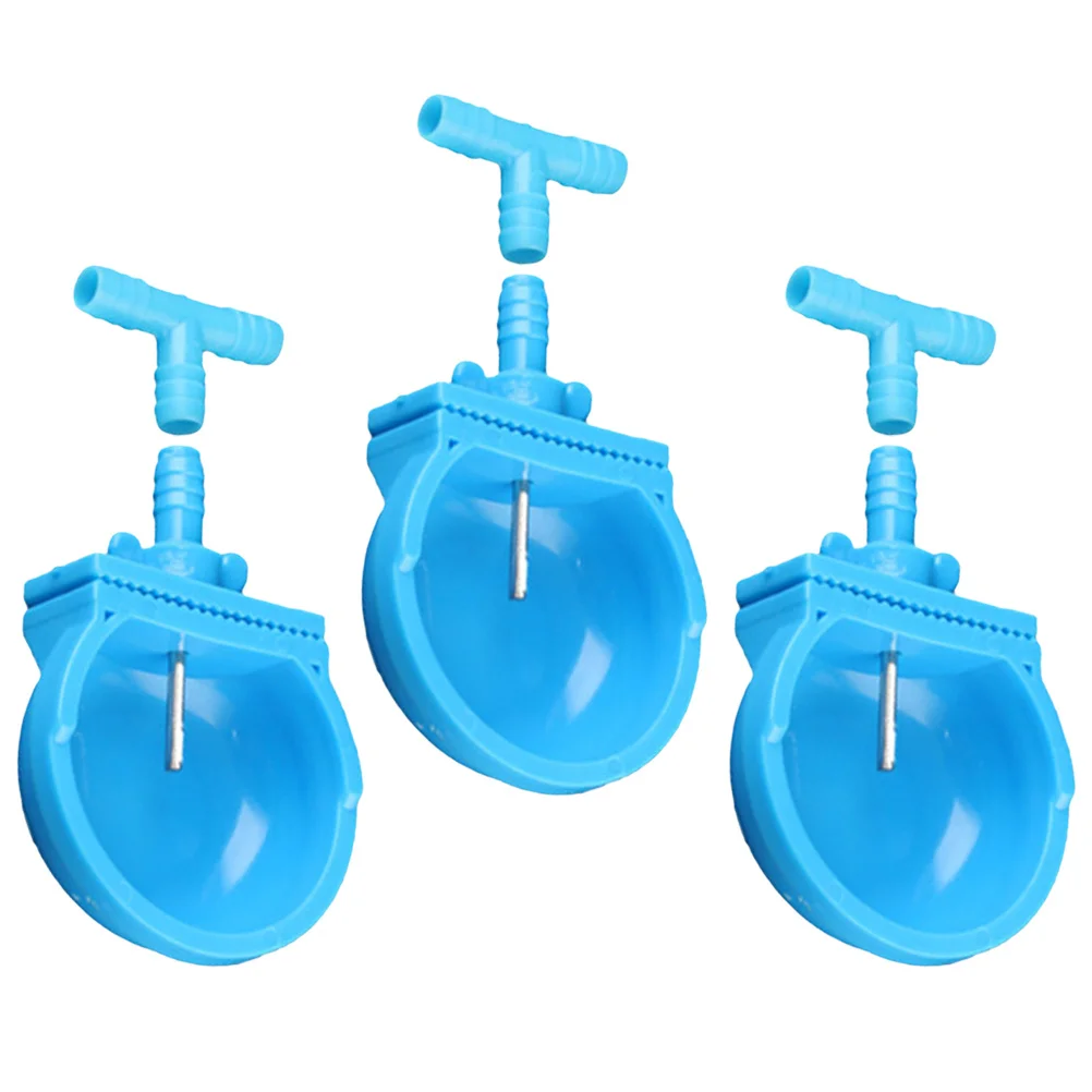 

3pcs Automatic Water Feeder Rabbit Cage Hanging Water -Resistant Pet Drinking Bowl Bunny Breeding Container Dispenser