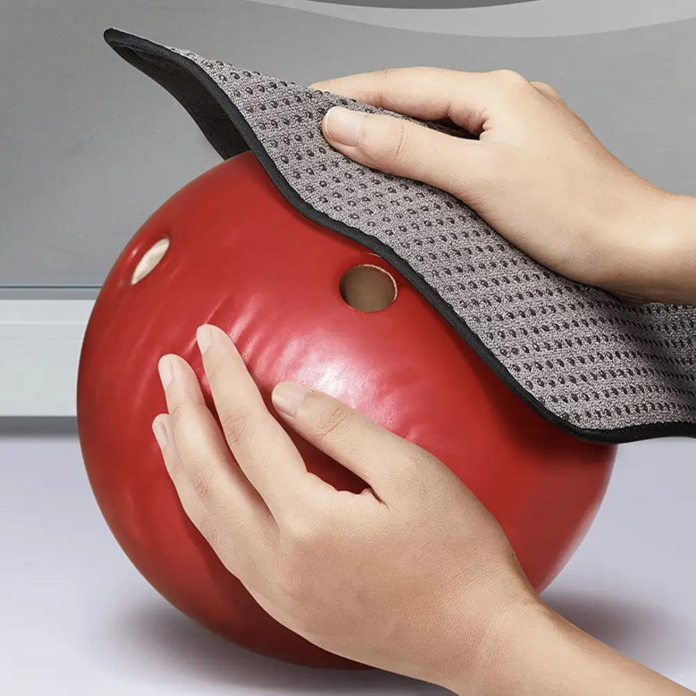 

Compact Microfiber Bowling Ball with Fast-Drying Design for Regular Bowlers Essential Supply Bowling Towel