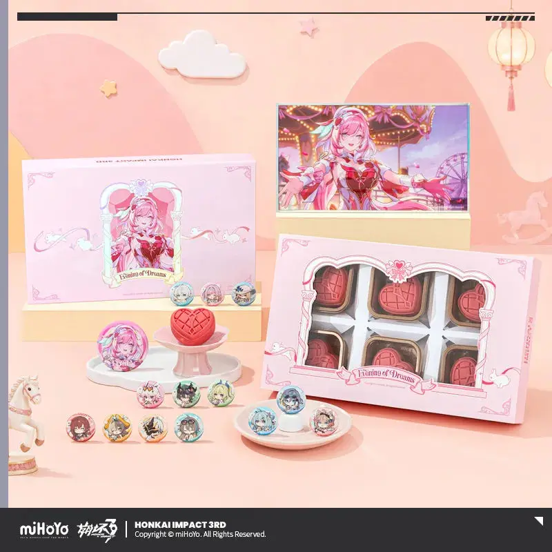 [genuine]-mihoyo-game-honkai-impact-3rd-elysia-commemorative-gift-box-tinplate-badge-anime-collection-color-paper-cosplay-props