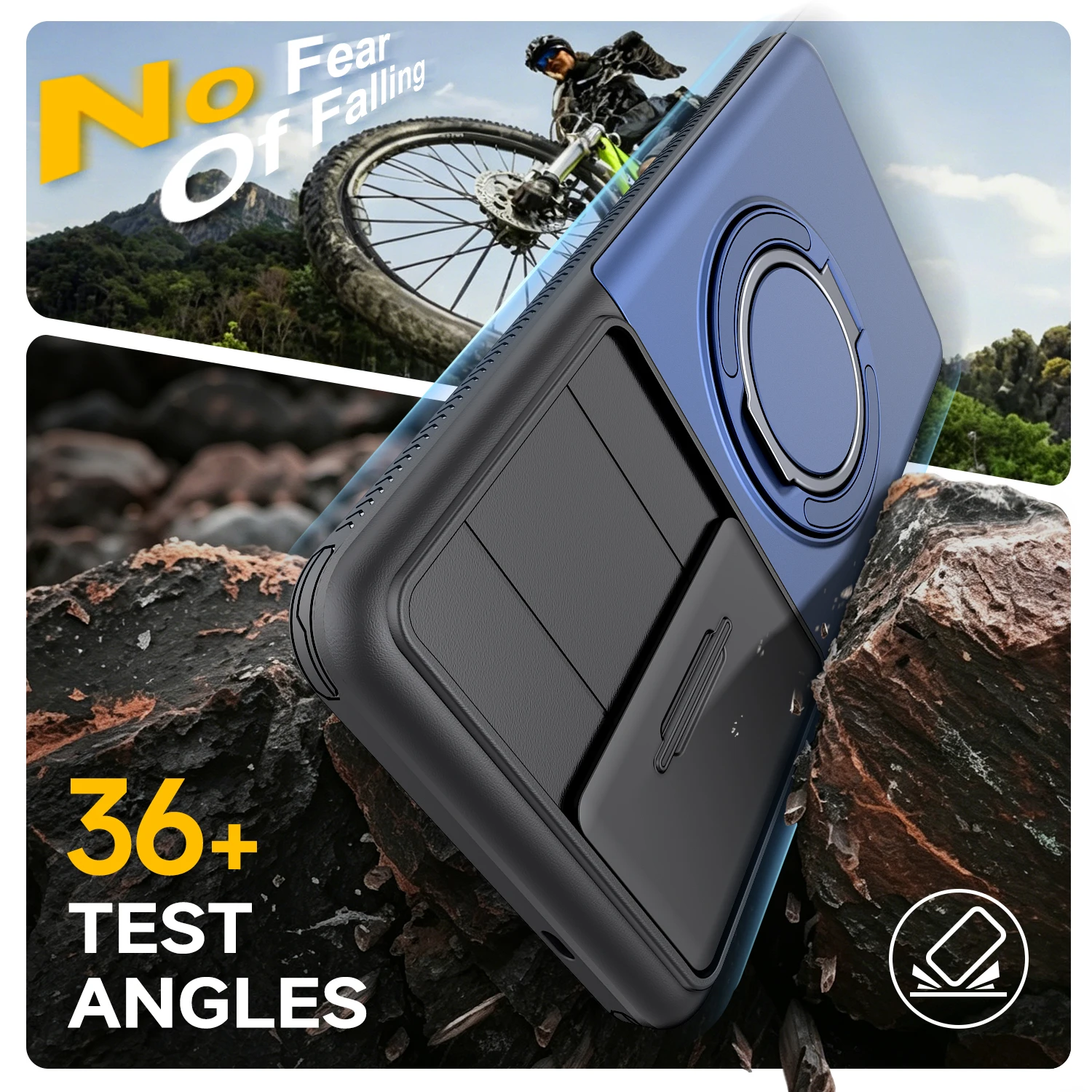 Magnetic Bracket Wallet Holder Phone Case for Samsung S26 S25 Plus S24 FE S23 S22 Ultra Slide Camera Protection Shockproof Cover - view 3