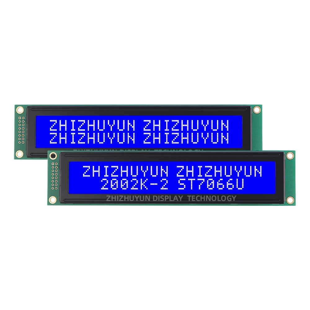 Grande módulo de exibição LCD, Substitui WH2002L 2002K-2, 5V, Russo, Inglês, Fonte, 2002, 180x40mm