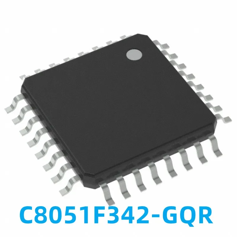 1PCS  New C8051F342 C8051F342-GQR QFP32 processor microcontroller chip