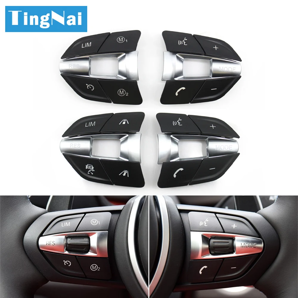 

Car M Sport Steering Wheel Multifunction Buttons Knob For BMW F10 F11 F30 F31 F34 F01 F02 F06 F12 F25 F26 F15 F16 M2 M3 M4 M5