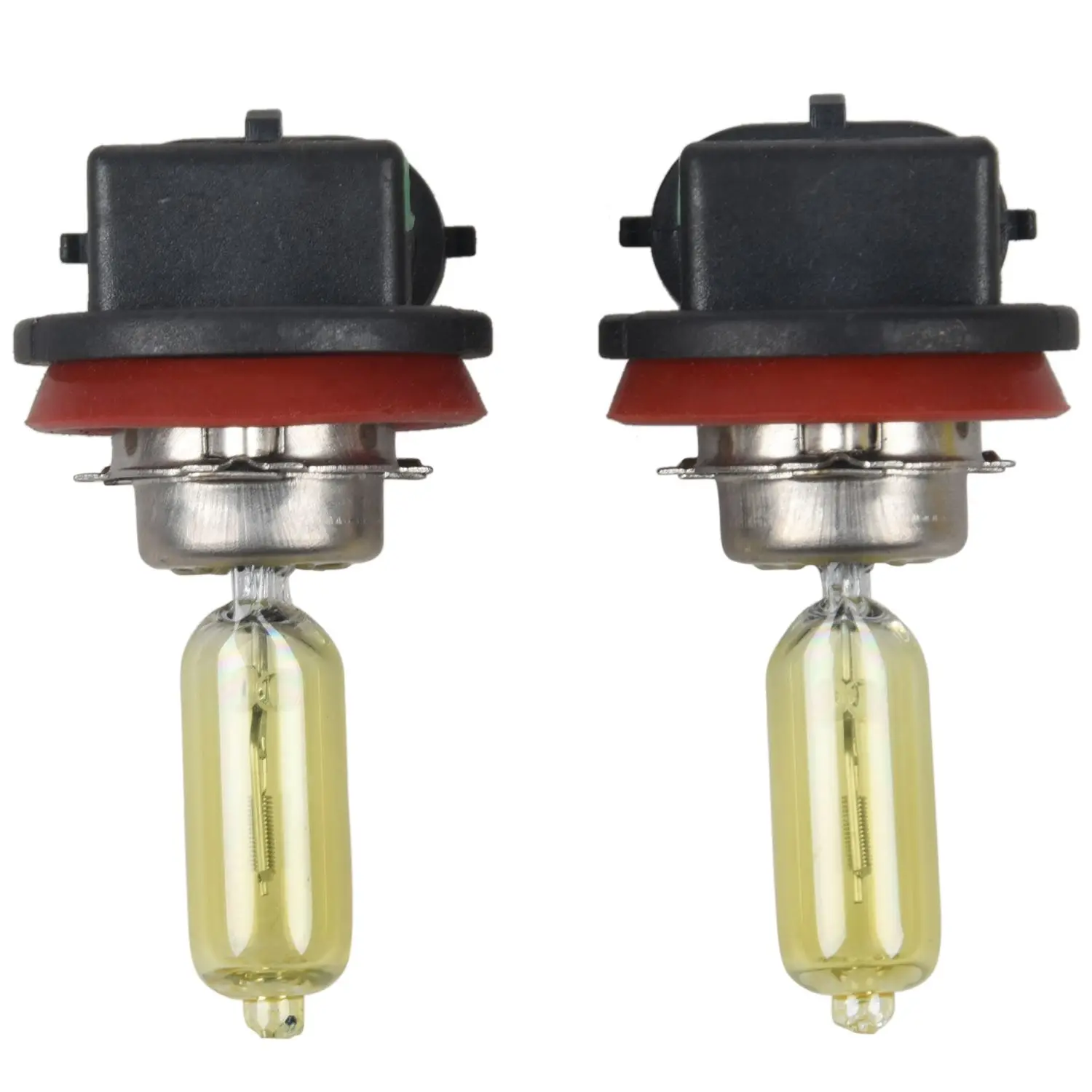 2x H8 35W Hyper Yellow HID Xenon Fog Light Headlight Lamp Halogen Bulb 2500K 12V