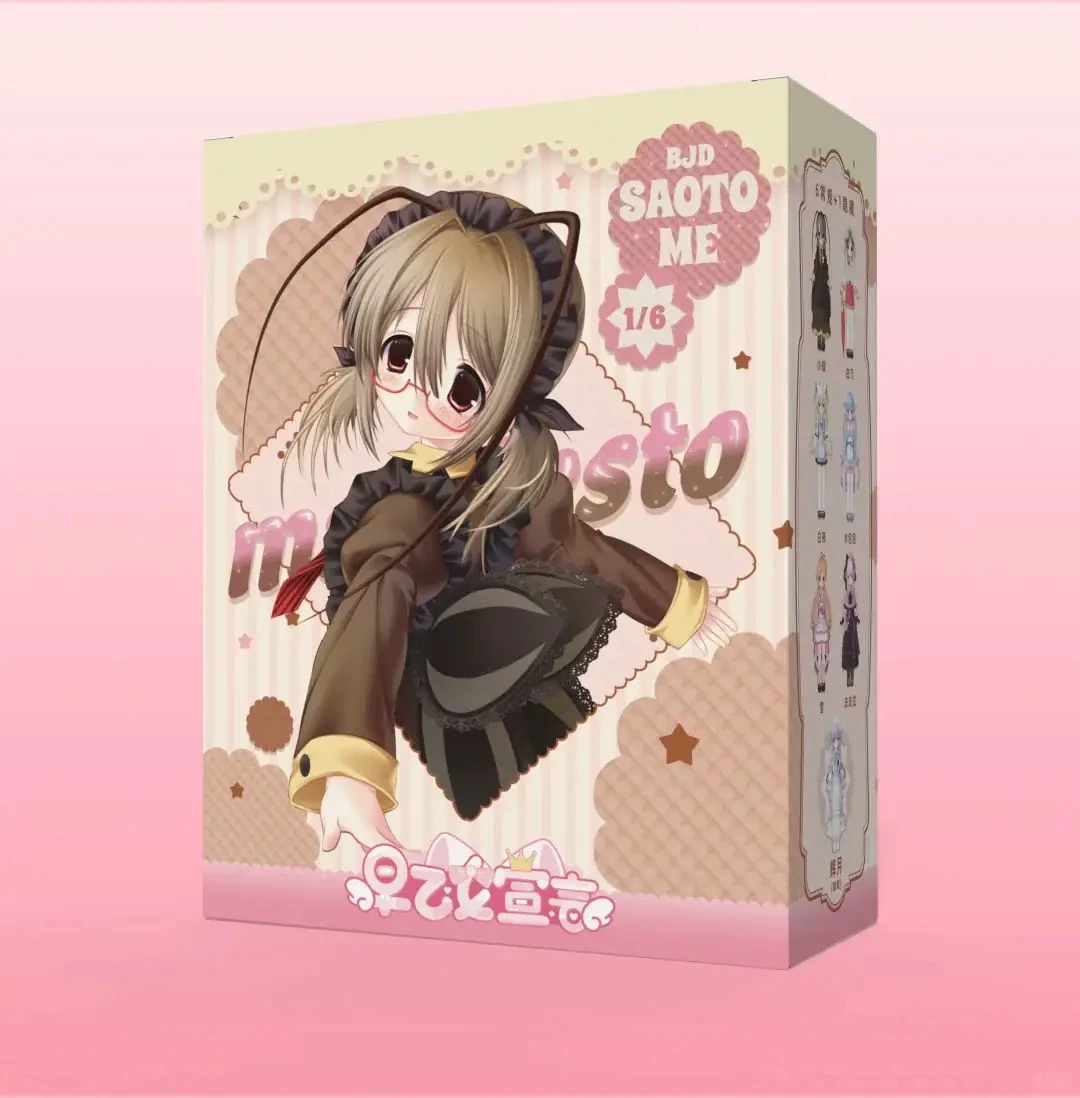 Originele 1/6 Bjd Action Figure Saotome Manifesto Serie Blind Box Schattig Anime Haartransplantatie Hoofd Verzamelbaar Speelgoed Cadeau
