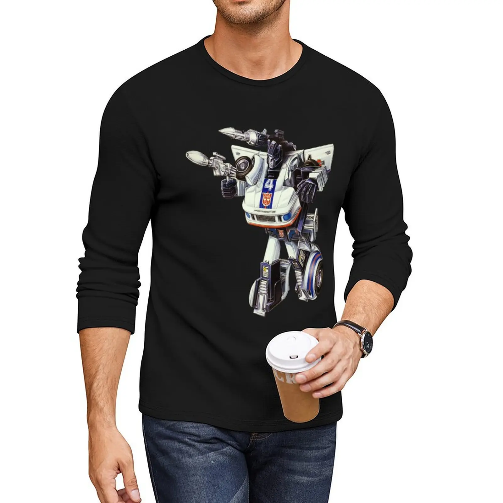 

Jazz - Transformer 1984 Long T-Shirt animal print shirt for boys mens big and tall t shirts