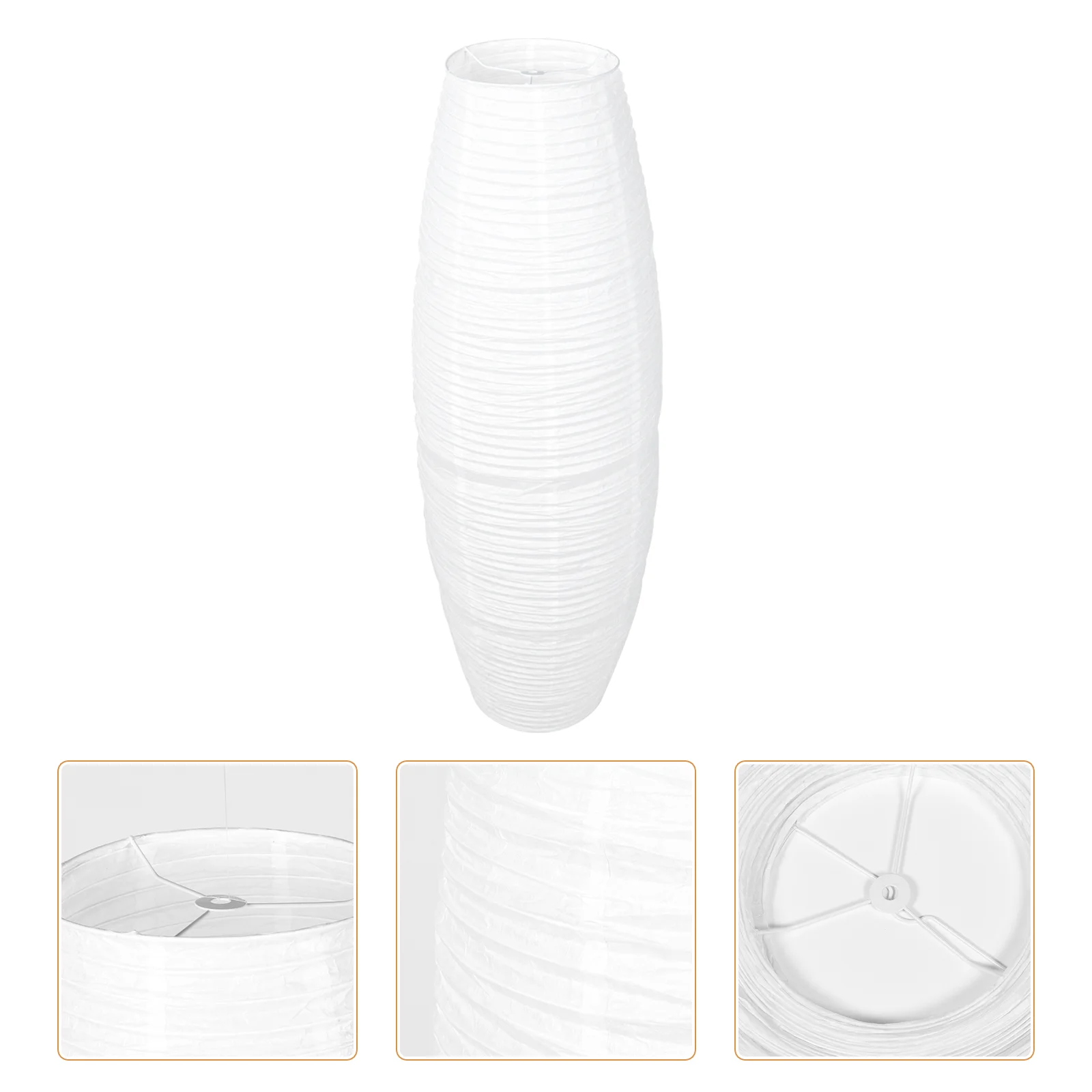Lampshade Eye-friendly Simple Style Nordic Paper Lantern Personalized Accessory Wrought Iron Bedroom Convenient