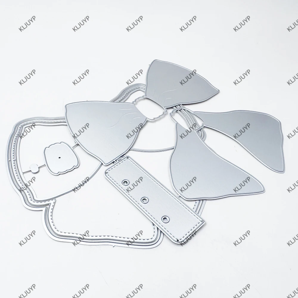 KLJUYP Large Bow Mini Album Metal Cutting Dies Stencils for DIY Scrapbooking/album Decorative Embossing DIY Paper Cards - view 5