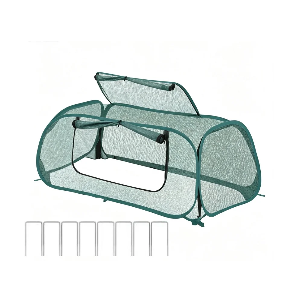 Raised Garden Bed Covers Mesh Plant & Vegetable Cover Indoor Gardening Greenhouse Accessories Plants Covers Products