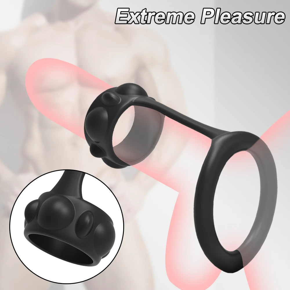 Penis Ring Masturbators For Men Ejaculation Delay Enlargement Extender Penis Sex Toys For Couples Adult Goods Erotic Products