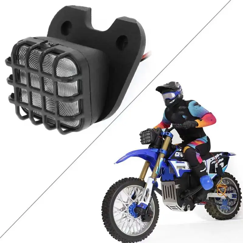 YSUN-Enhanced Visibility LED Headlight Kit-Essential Upgrade Accessory For LOSI 1/4 Promoto-MX Motorcycle Square