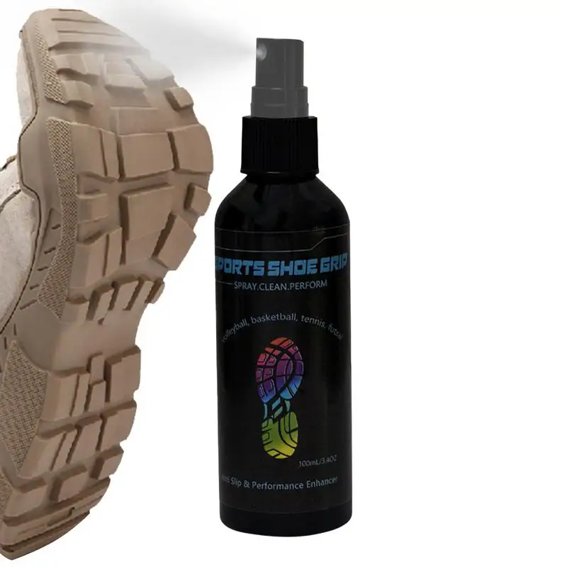 

Basketball Shoe Grip Spray 100ml Traction Spray For Basketball Shoes Anti Slip Performance Enhancer Rejuvenates Soles Rejuvenate