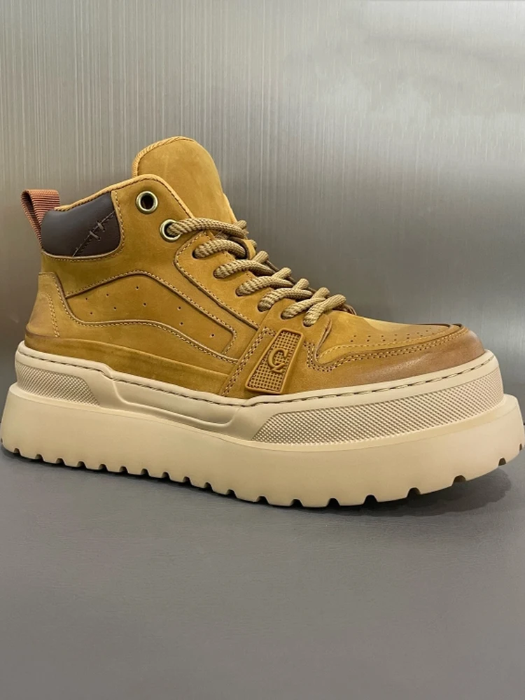 

New Men's Pure Leather Casual Comfortable Shoes High Quality Fashionable Versatile Business European Goods High-End Sensation...