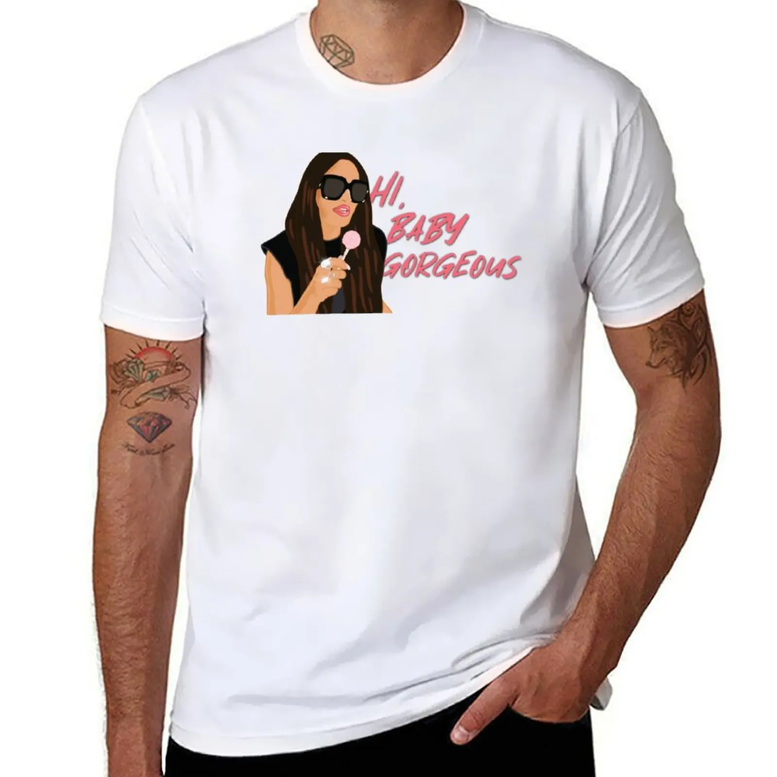 

Настоящие домохозяйки соли и озера, город, Лиза Барлоу, великолепная футболка для малышей, футболки с аниме, футболка большого размера