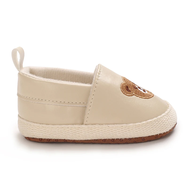 Frühling und Herbst Niedliche Bärenmuster Sportschuhe 0-12 Monate Baby Weiche Sohle Rutschfeste Sneaker – Detail 33