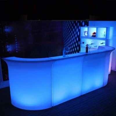 Brilho exterior portátil LED móvel Bar Counter