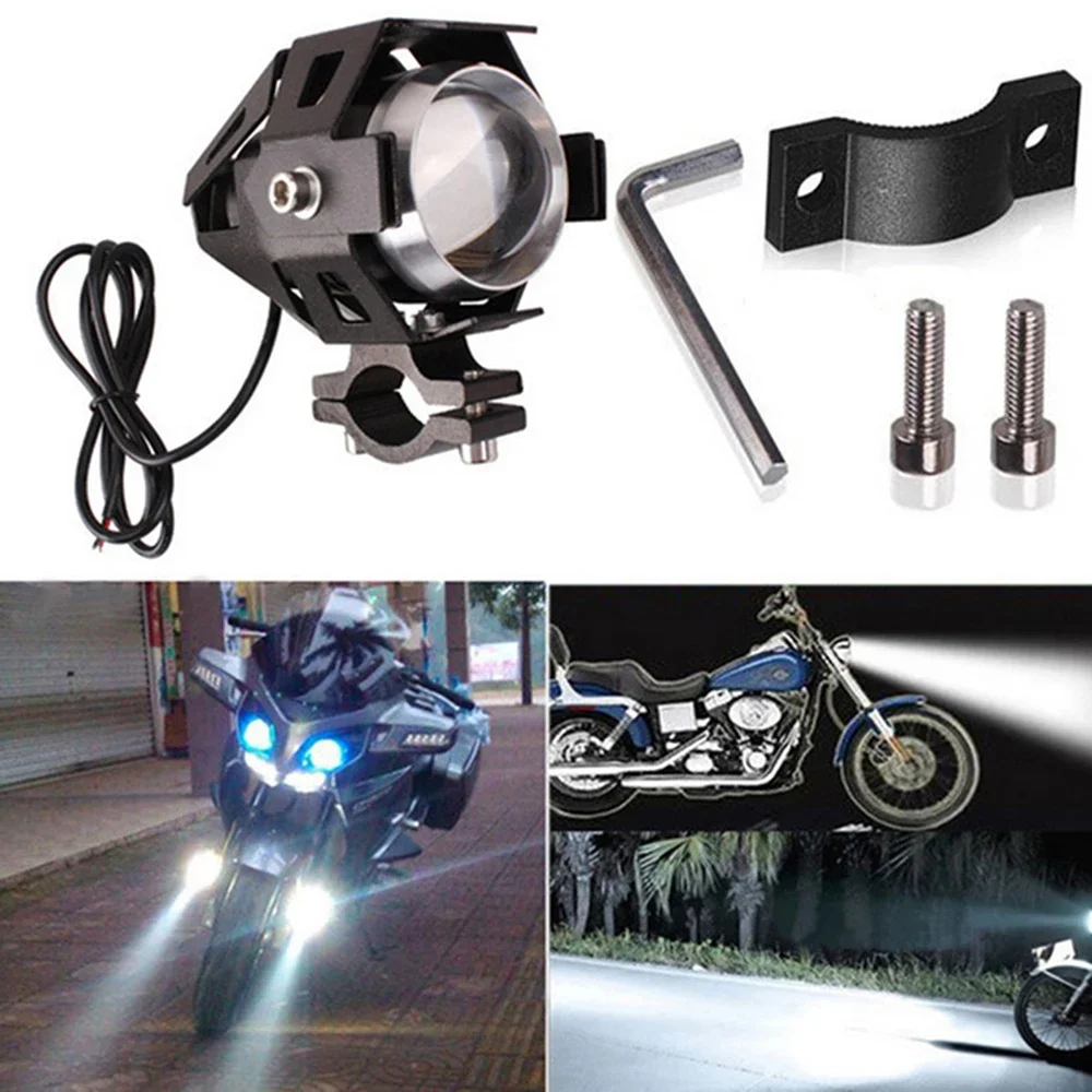 

Universal 12v U5 Motorcycle Headlights Auxiliary Working Lamp LED Super Brighter Motorbike Spotlight Head Lamp Fog Light